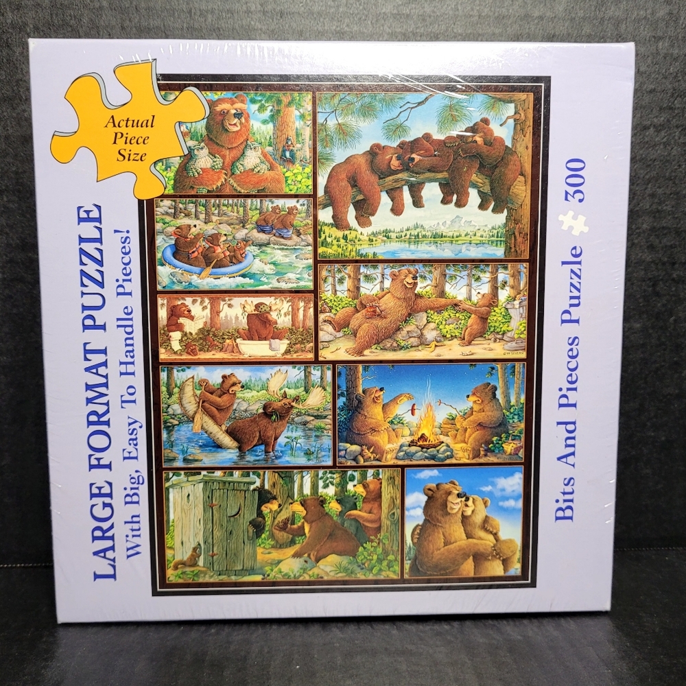 Bits And Pieces Puzzle Bear County 300 Pieces